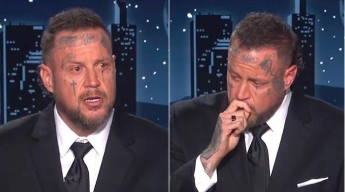 Jelly Roll breaks down while addressing his political beliefs