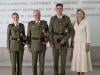Prince Gabriel's big military milestone brings Belgium's royal family together