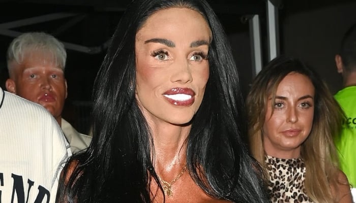 Katies outing comes after the star rebuffed romance rumours with Jake Quickenden