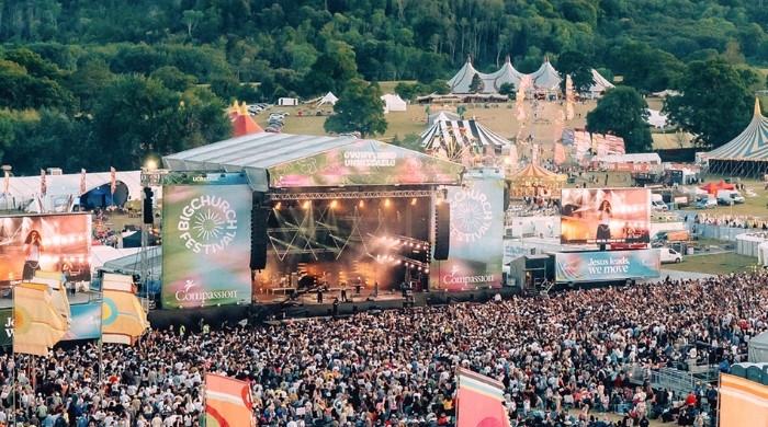 Man dies, six injured after large sign collapses at Christian festival in West Sussex