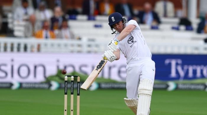 First Test: Lawrence fifty helps England stretch lead to 357 against Pakistan