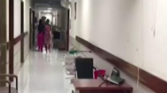 Nazimabad hospital incident: Police say no evidence of pregnancy, allege woman faked it