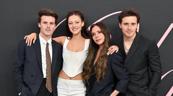 Cruz Beckham finds a new right hand to lean on