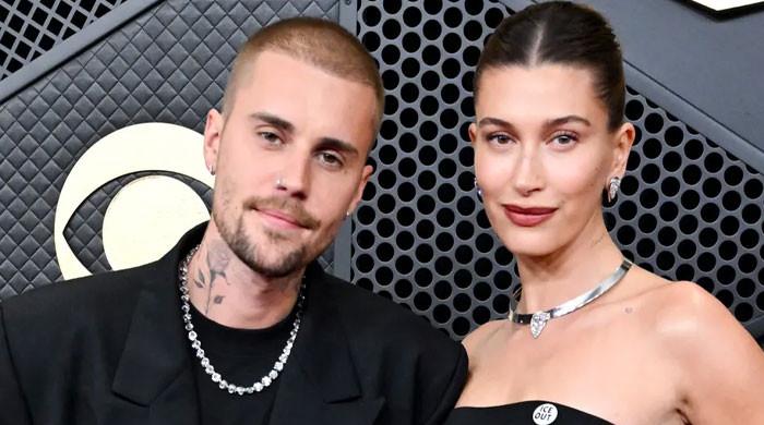 Justin Bieber makes stylish appearance at Billie Eilish's brother's wedding