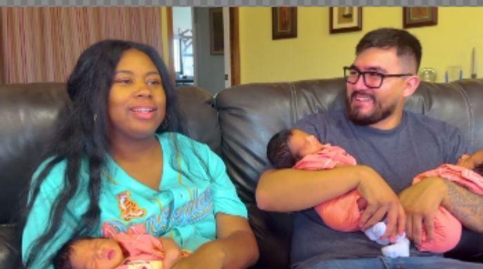 South Bay couple welcomes rare naturally conceived triplets in near record-breaking birth