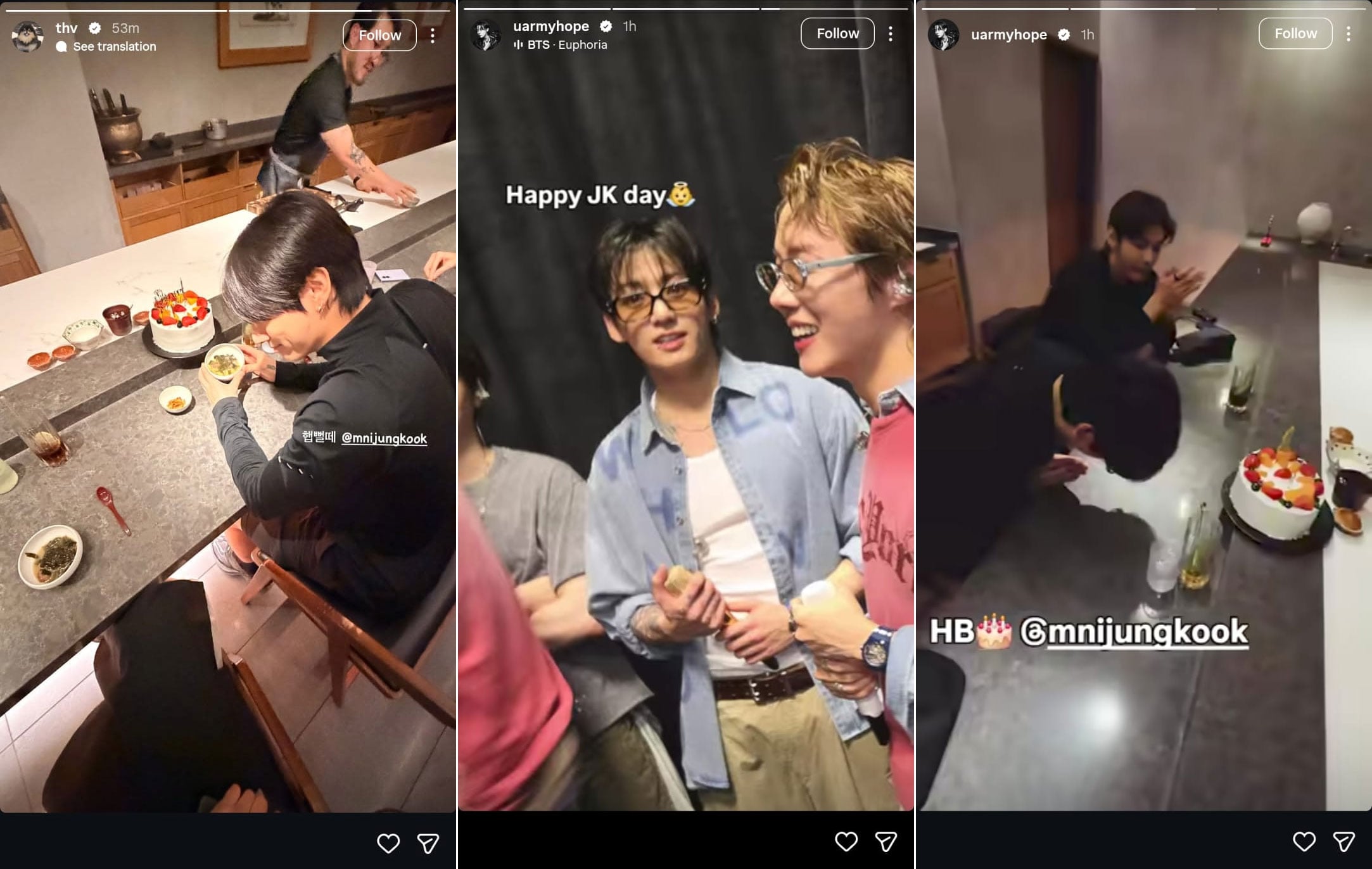 BTS J-Hope offers glimpse into Jungkooks private birthday celebration