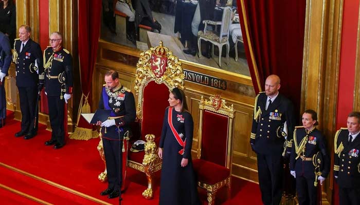 Kings stepson causes fierce backlash amid tearful royal gathering
