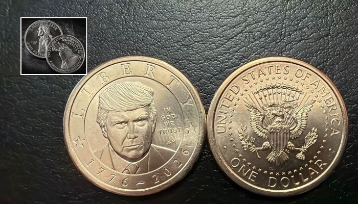 Trump $1 coin goes on sale today: Here’s what new 2026 dollar looks like