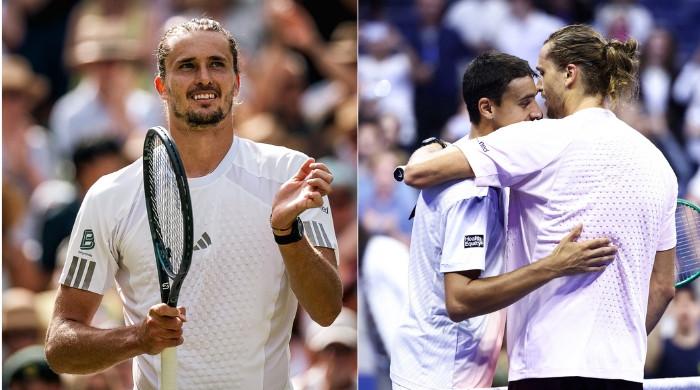 Alexander Zverev survives five-set thriller to avoid US Open first-round exit