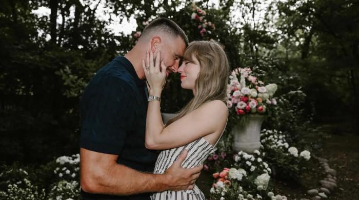 Travis Kelce gushes over wedding day with Taylor Swift: 'Married man!'