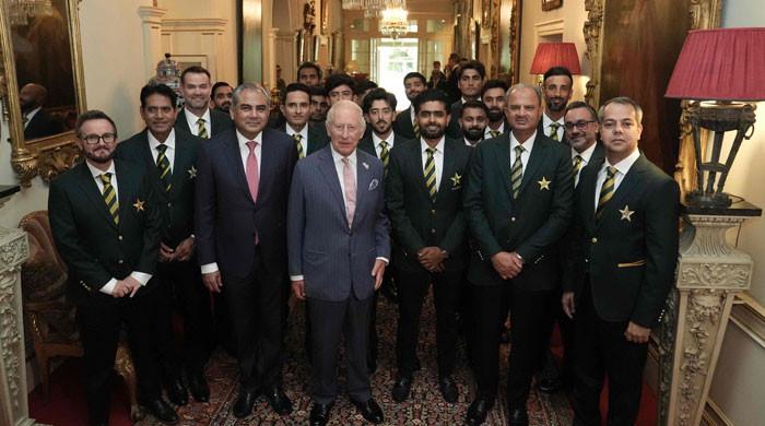 King Charles meets Pakistan cricket team at Clarence House
