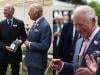 King Charles jokes about ‘stress' before sending a plaque flying