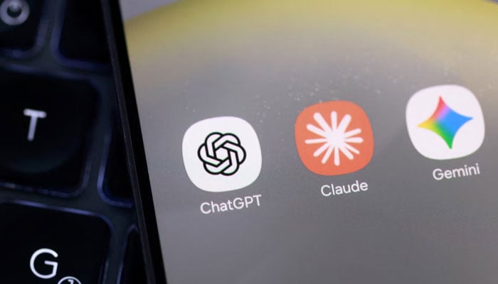 ChatGPT, Claude, and Gemini app icons in this illustration taken June 5, 2026. — Reuters