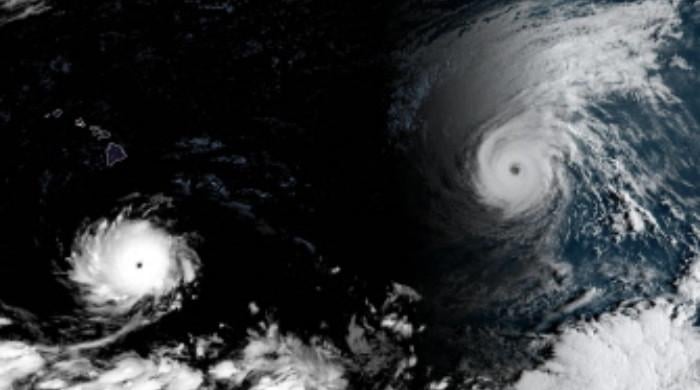 Rare trio of cyclones churns across Pacific as powerful El Nino fuels storm activity