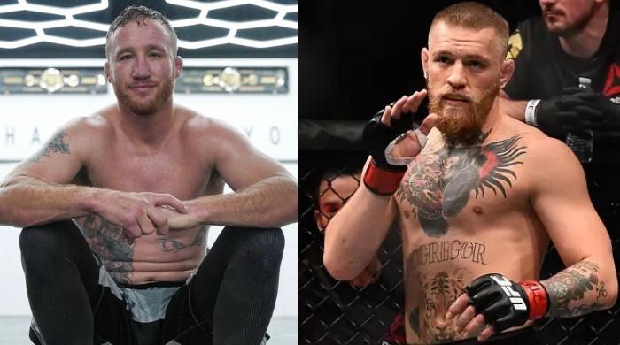 Justin Gaethje calls out Conor McGregor for his next UFC clash after Topuria victory