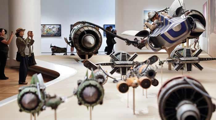 Star Wars creator George Lucas unveils art galaxy at his new LA museum