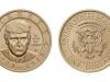 Trump's face appears on US $1 coin despite law barring living presidents on currency