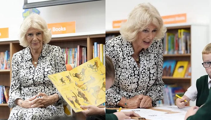 Queen Camilla sees Liverpool library rise from ashes after devastating blaze