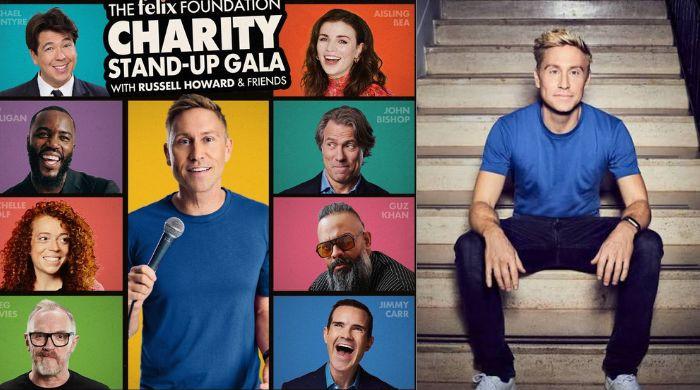 Russell Howard announces Comedy Gala to honour baby son Felix