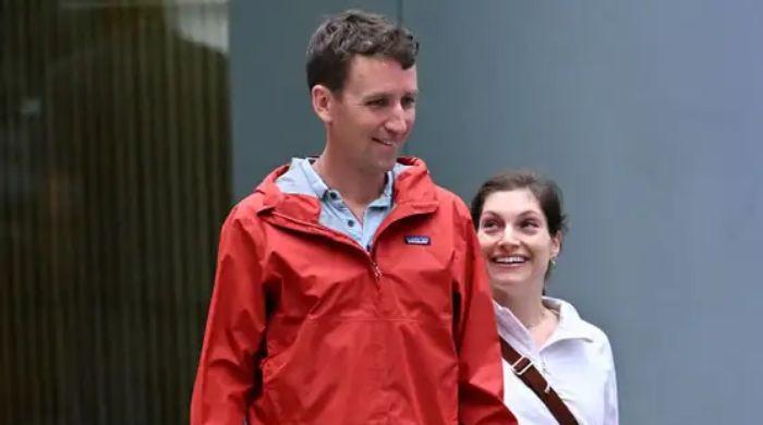 Patrick Clancy spotted smiling in NYC with new wife amid ex-wife Lindsay Clancy's trial