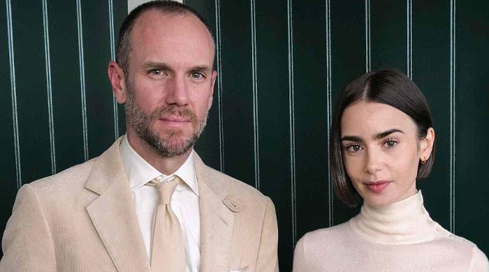 Lily Collins shares never-before-seen wedding photos on special occasion