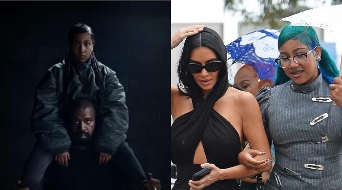 Kim Kardashian, Kanye West reunite for North West's music dream