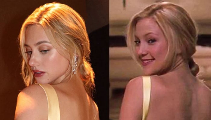 Lili Reinhart pays homage to Kate Hudson during ‘The Love Hypothesis' event