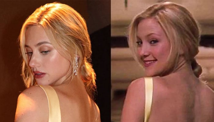 Lili Reinhart pays homage to Kate Hudson during ‘The Love Hypothesis’ event
