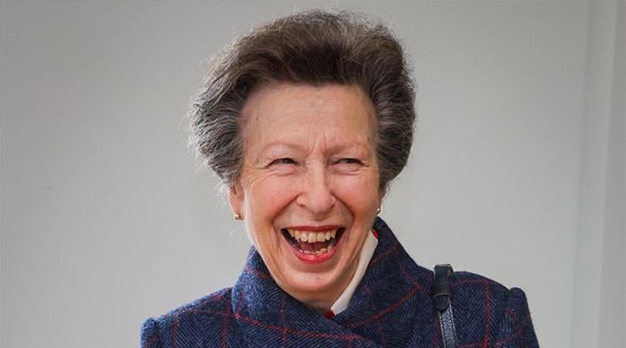 Princess Anne tackles packed schedule with navy families and equestrian stars