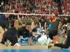 Why did officials call off historic Nebraska-Missouri volleyball showdown at Wrigley Field?