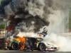 Racing driver abandons own race to pull rival from burning Ferrari at China GT