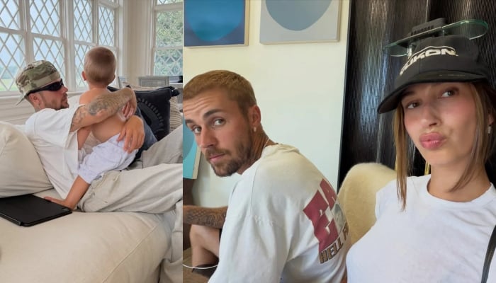 Justin Biebers latest photo dump is all about Hailey, Jack Blues