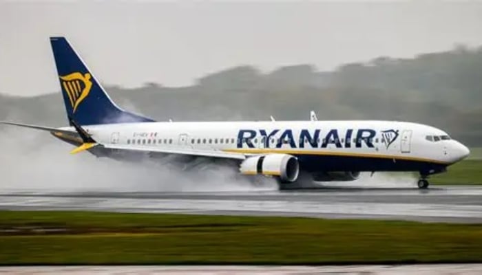 Ryanair flight circles at 7,000ft before diverting to East Midlands after bird strike