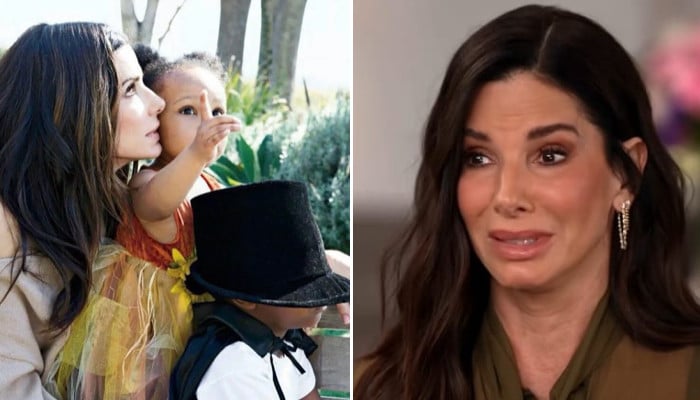 Sandra Bullock tears up over 'fears' for her adopted kids facing racism