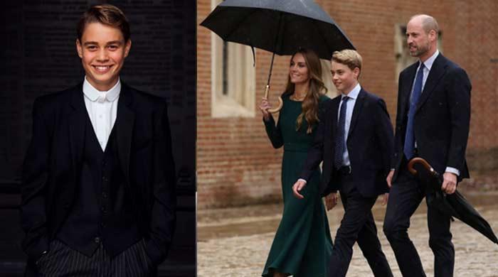 Princess Kate, Prince William escort George to school on first day: Watch