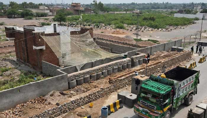 KP police counter drone attacks with Ukraine-style nets
