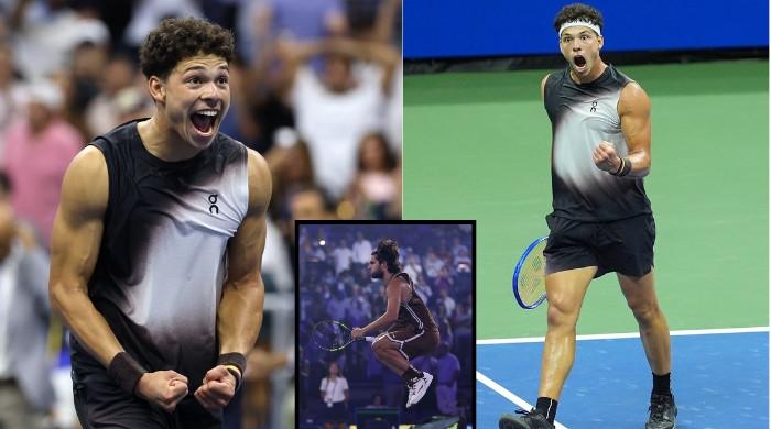 Ben Shelton upsets Carlos Alcaraz in record-late finish at US Open quarterfinal