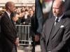 Prince William stood out from European counterparts in black suit
