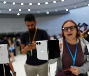 Apple debuts passport-shaped foldable phone, called Duo