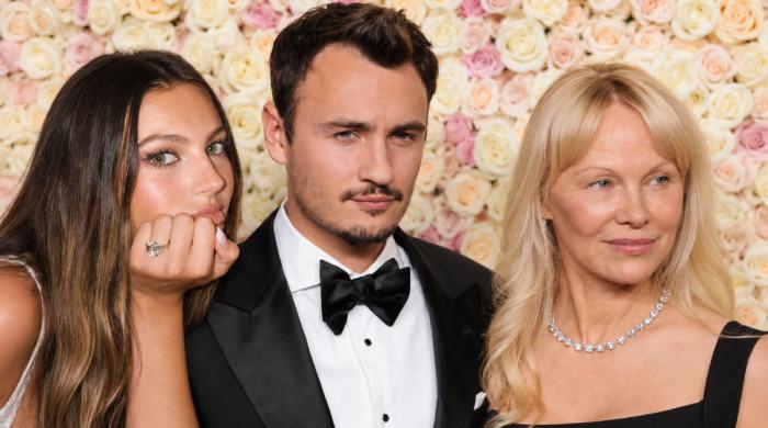 Brandon Thomas Lee, son of Pamela Anderson and Tommy Lee, is engaged