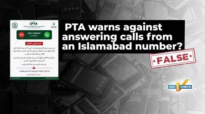 Fact-check: Fake PTA notice warns against answering calls from specific number