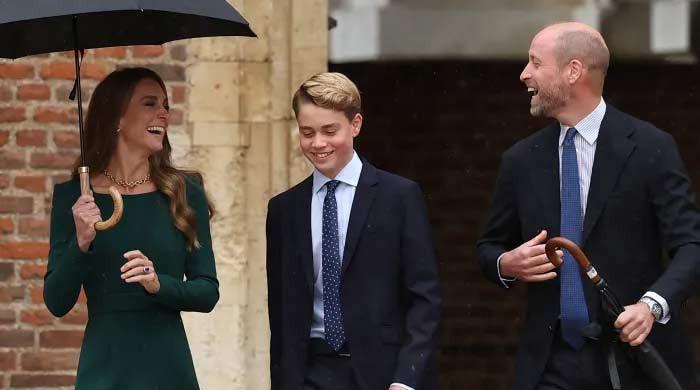 Kate Middleton's brother reacts to Prince William's post about George