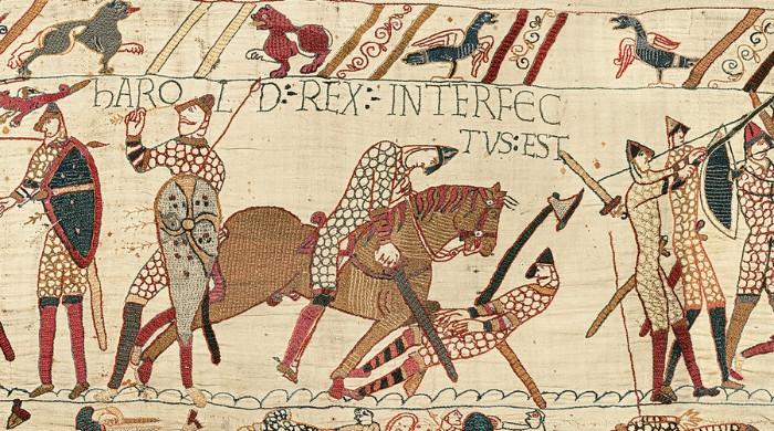 Bayeux Tapestry arrives in London for landmark British Museum exhibition