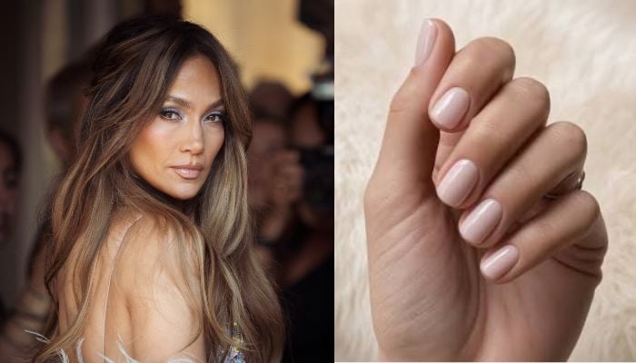 Jennifer Lopez's chai latte nails: Here's how to recreate them