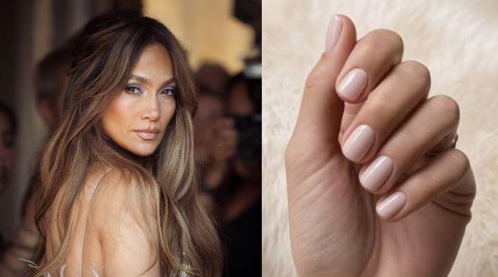Jennifer Lopez's chai latte nails: Here's how to recreate them