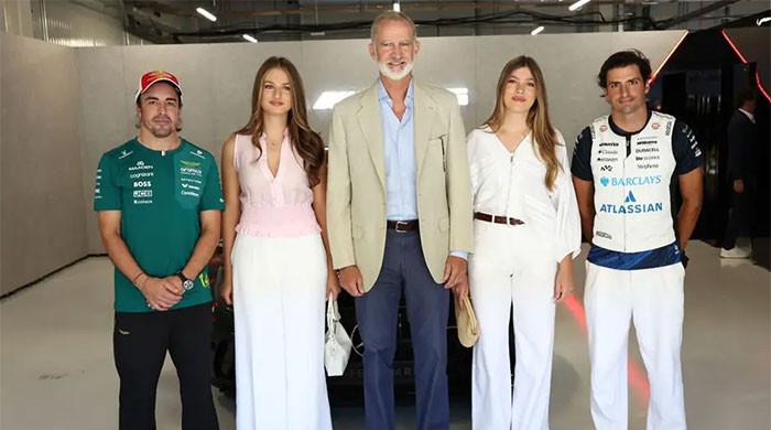 Princess Leonor commands attention at Formula 1 following new university chapter