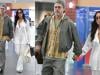 Brad Pitt leans on Ines de Ramon after being hurt by his kids