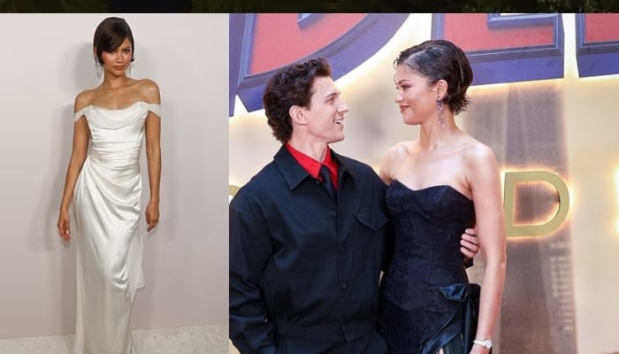 Zendaya's wedding dress gets luxury treatment at Tom Holland's home