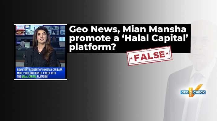 Fact-check: Fake video uses Geo News anchor, Mian Mansha to promote an investment platform