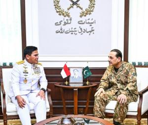 CDF Munir reaffirms Pakistan's commitment to boosting defence ties with Indonesia